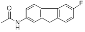 아세트아미드,N-(6-플루오로플루오렌-2-일)- 구조식 이미지