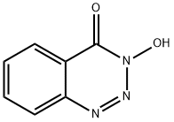 3-Hydroxy-1,2,3-benzotriazin-4(3H)-one 구조식 이미지