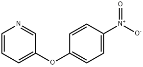 3-(4-nitrophenoxy)pyridine 구조식 이미지