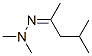 4-Methyl-2-pentanone dimethyl hydrazone Structure
