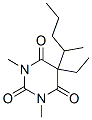 5-ethyl-1,3-dimethyl-5-pentan-2-yl-1,3-diazinane-2,4,6-trione 구조식 이미지