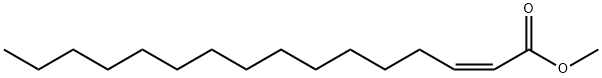 (Z)-2-Hexadecenoic acid methyl ester 구조식 이미지