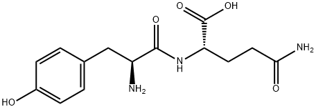 H-TYR-GLN-OH Structure