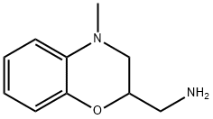 (4-METHYL-3,4-DIHYDRO-2H-1,4-BENZOXAZIN-2-YL)METHYLAMINE 구조식 이미지