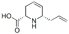 2-Pyridinecarboxylicacid,1,2,3,6-tetrahydro-6-(2-propenyl)-,(2S,6S)-(9CI) Structure