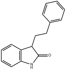 3-(2-phenylethyl)-1,3-dihydro-2H-indol-2-one 구조식 이미지