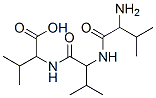 2-[[2-[(2-amino-3-methyl-butanoyl)amino]-3-methyl-butanoyl]amino]-3-methyl-butanoic acid 구조식 이미지