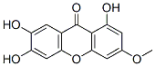 1,6,7-Trihydroxy-3-methoxy-9H-xanthen-9-one Structure