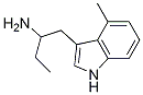 1-(4-Methyl-1H-indol-3-yl)butan-2-aMine Structure
