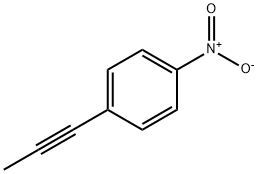 Benzene,  1-nitro-4-(1-propynyl)-  (8CI,9CI) 구조식 이미지