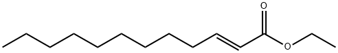 2-Dodecenoic acid, ethyl ester, (2E)- Structure