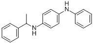 N-페닐-N'-1-페닐에틸-1,4-페닐렌디아민 구조식 이미지