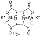 안티모니 칼륨 주석산염 3수화물 구조식 이미지