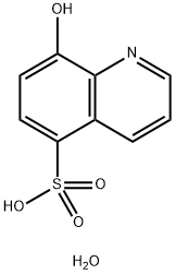 8-HYDROXYQUINOLINE-5-SULFONIC ACID MONOHYDRATE Structure