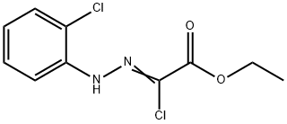 ETHYL 2-CHLORO-2-[2-(2-CHLOROPHENYL)HYDRAZONO]-ACETATE Structure