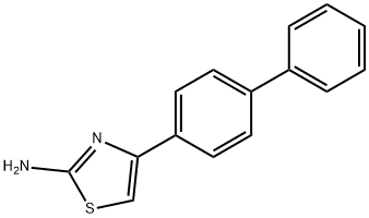 4-BIPHENYL-4-YL-THIAZOL-2-YLAMINE Structure