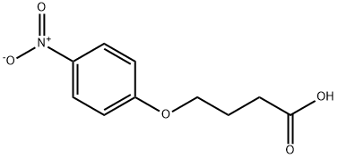 4-(4-nitrophenoxy)butanoic acid 구조식 이미지