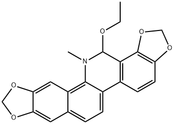 Ethoxysanguinarine Structure