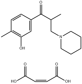 3-Hydroxy Tolperisone Maleate Structure