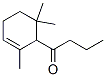 1-(2,6,6-trimethyl-2-cyclohexen-1-yl)butan-1-one  Structure