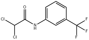 2,2-dichloro-N-[3-(trifluoromethyl)phenyl]acetamide  Structure