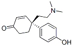 (S)-4-[2-(Dimethylamino)ethyl]-4-(4-hydroxyphenyl)-2-cyclohexen-1-one Structure