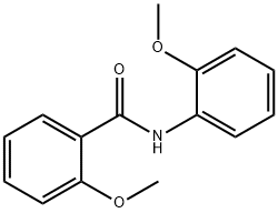 2-methoxy-N-(2-methoxyphenyl)benzamide Structure