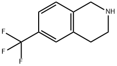 6-TRIFLUOROMETHYL-1,2,3,4-TETRAHYDRO-ISOQUINOLINE Structure