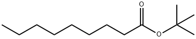 Nonanoic acid, 1,1-diMethylethyl ester Structure
