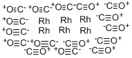 Hexarhodium hexadecacarbonyl структурированное изображение