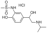 (+-)-Soterenol hydrochloride Structure