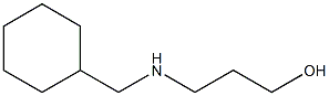 3-[(cyclohexylmethyl)amino]propan-1-ol Structure