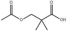 3-아세틸옥시-2,2-디메틸프로피온산 구조식 이미지