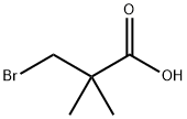 3-BROMO-2,2-DIMETHYLPROPIONIC ACID 구조식 이미지