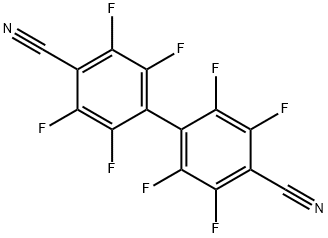 2,2',3,3',5,5',6,6'-OCTAFLUORO-4,4'-BIPHENYLDICARBONITRILE 구조식 이미지