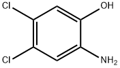 2-Amino-4,5-dichlorophenol Structure