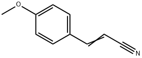 4-METHOXYCINNAMONITRILE 구조식 이미지