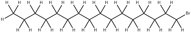 1-BROMOHEXADECANE-D33 Structure