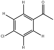 4'-CHLOROACETOPHENONE-2',3',5',6'-D4 Structure