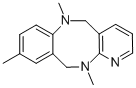 6,9,12-TRIMETHYL-5,6,11,12-TETRAHYDRO-1,6,12-TRIAZA-DIBENZO[A,E]CYCLOOCTENE Structure