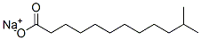 sodium isotridecanoate Structure