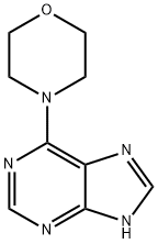 6-morpholinopurine  Structure