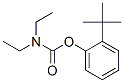 N,N-Diethylcarbamic acid 2-tert-butylphenyl ester Structure