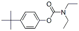 (4-tert-butylphenyl) N,N-diethylcarbamate Structure