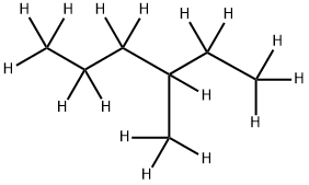 3-METHYLHEXANE-D16 Structure