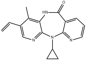 3-에테닐네비라핀 구조식 이미지