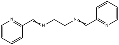 N,N'-비스(2-피리딜메틸렌)에틸렌디아민 구조식 이미지