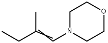 Morpholine,  4-(2-methyl-1-butenyl)-  (8CI,9CI) Structure