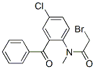 N-(2-benzoyl-4-chlorophenyl)-2-bromo-N-methylacetamide Structure