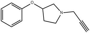 3-PHENOXY-1-(2-PROPYNYL)-PYRROLIDINE Structure